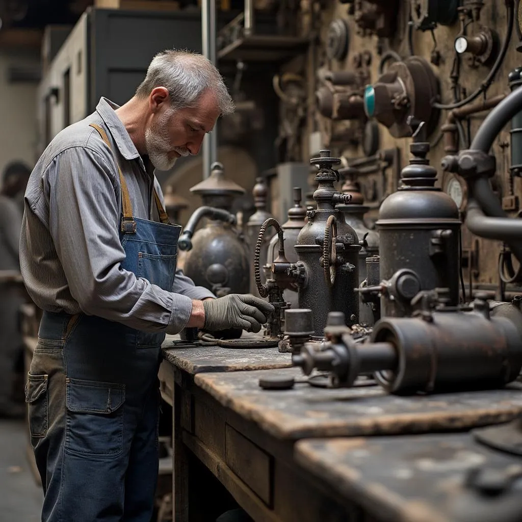 Taller de restauración