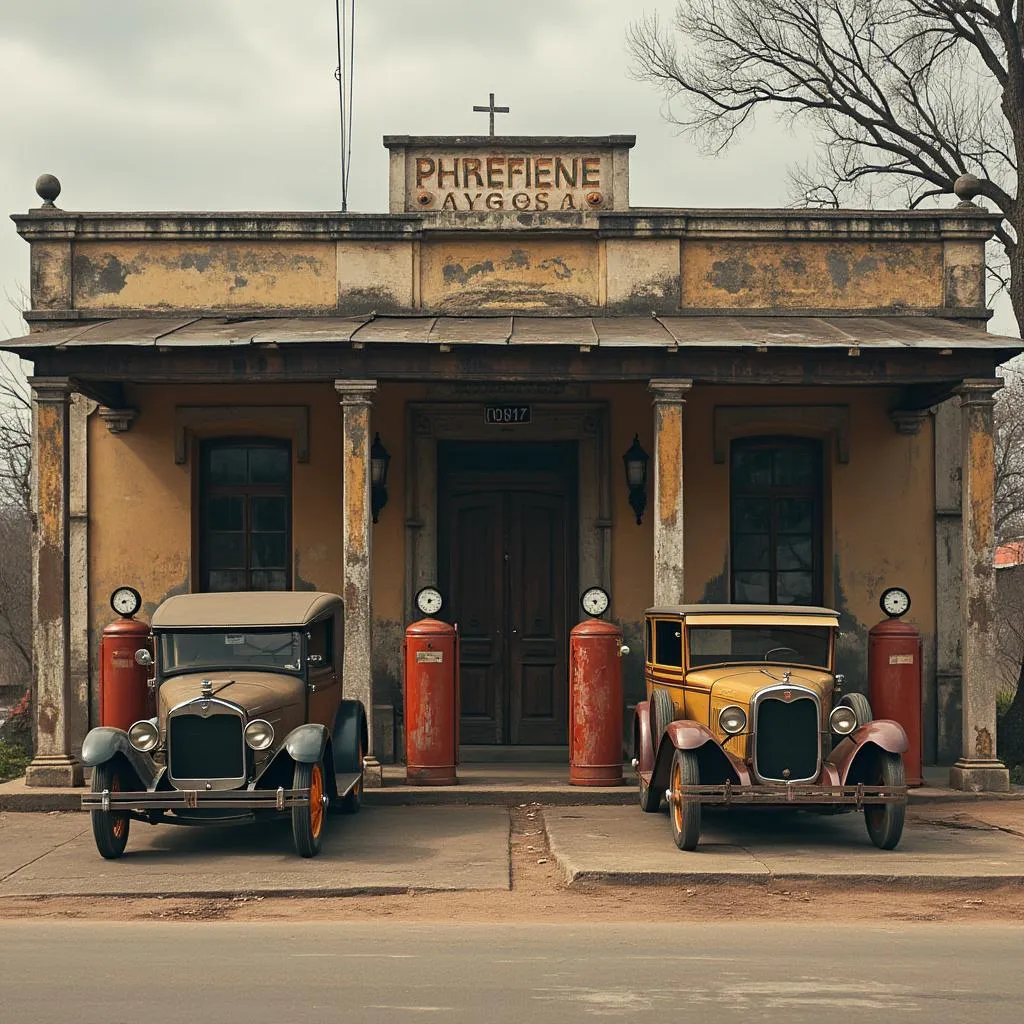 Primera estación de servicio en Buenos Aires