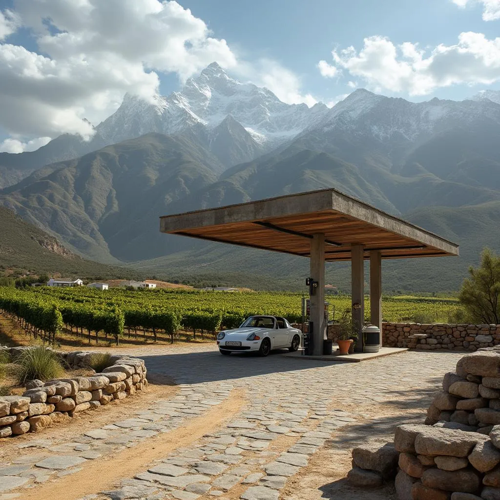 Estación de montaña en Mendoza