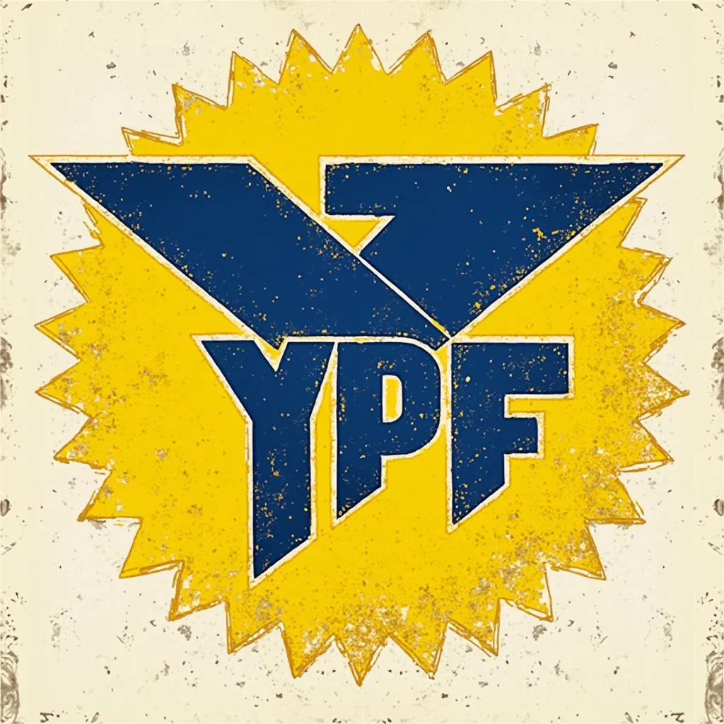 Logo histórico de YPF