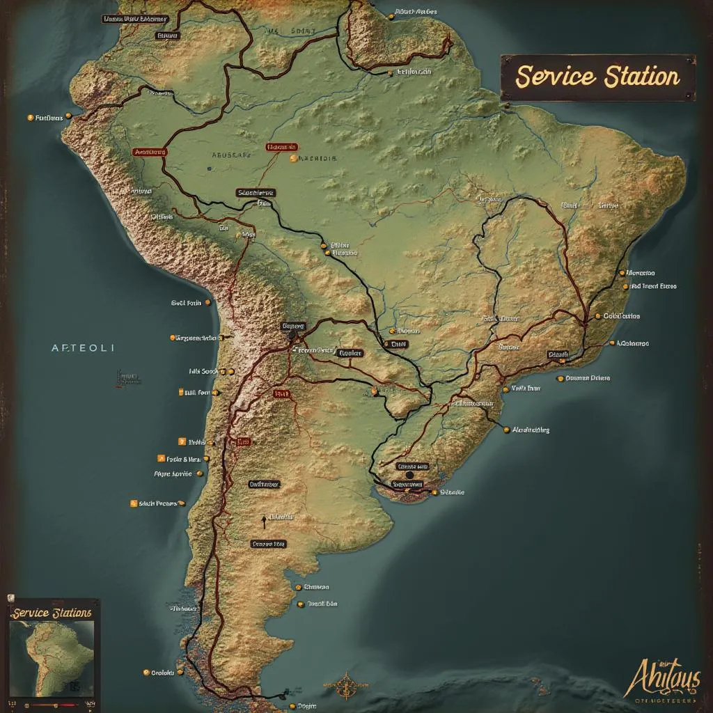 Mapa interactivo de estaciones