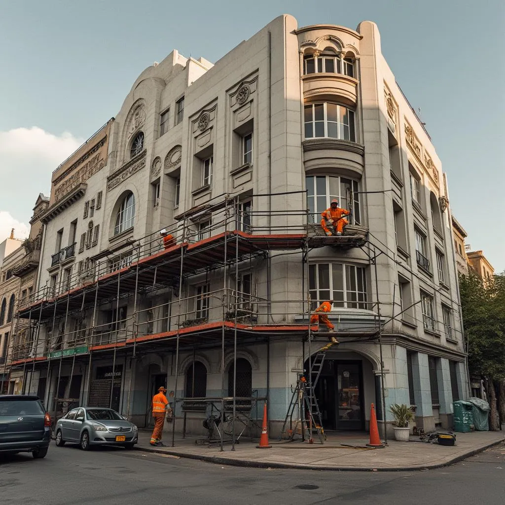 Restauración de estación histórica