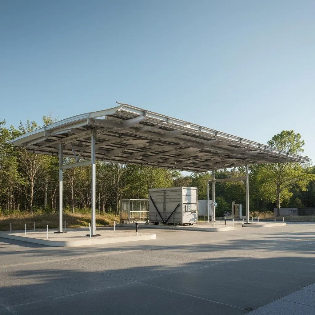 Proyecto de estación sostenible