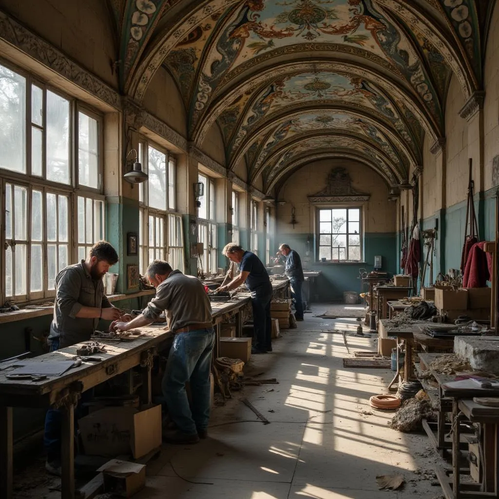 Taller de restauración de elementos
